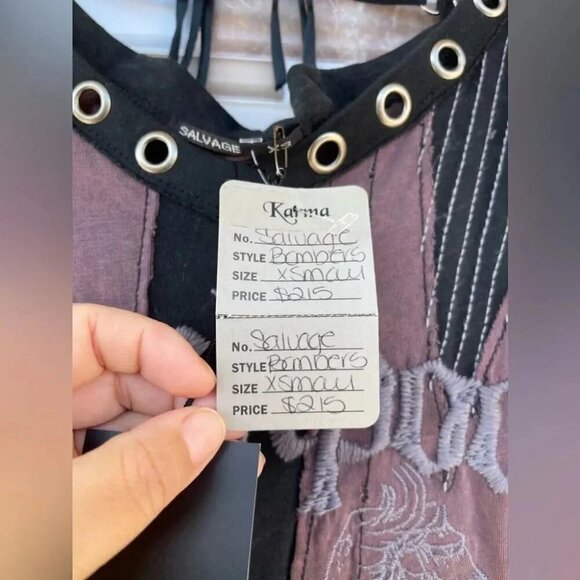 SALVAGE mini dress size XS - Picture 5 of 12